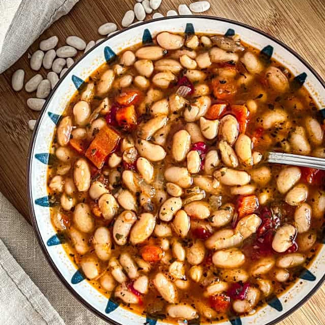 Instant pot White Beans Soup (30 minutes)