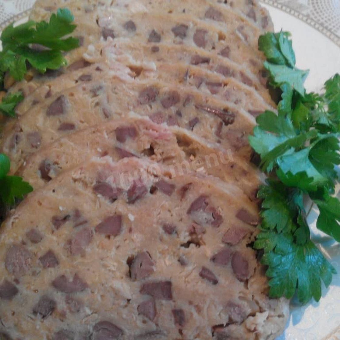 Фаршированная куриная шейка