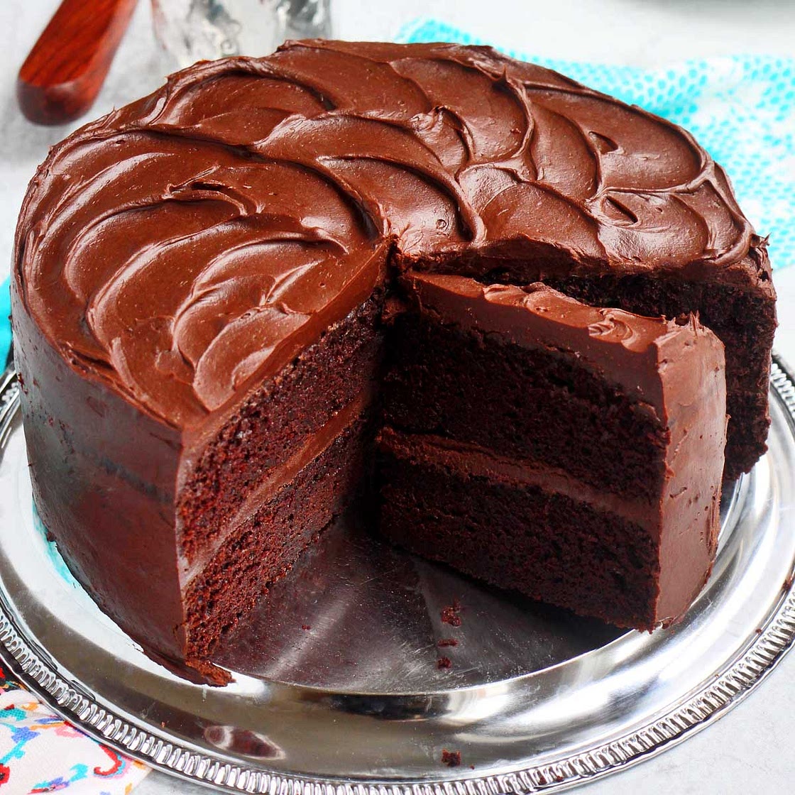 The BEST Moist Chocolate Cake recipe