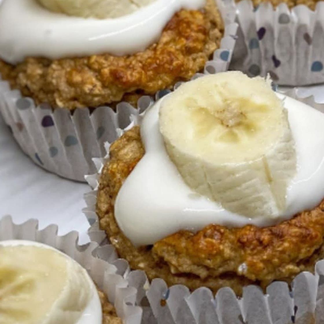 Banana & Walnut Protein Muffins
