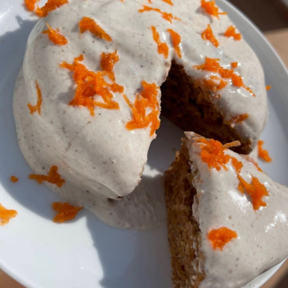 Single Serve Carrot Cake