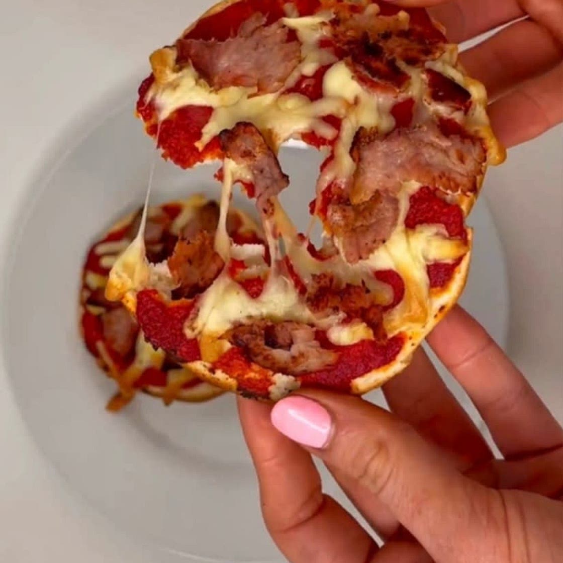 Pizza Bagels