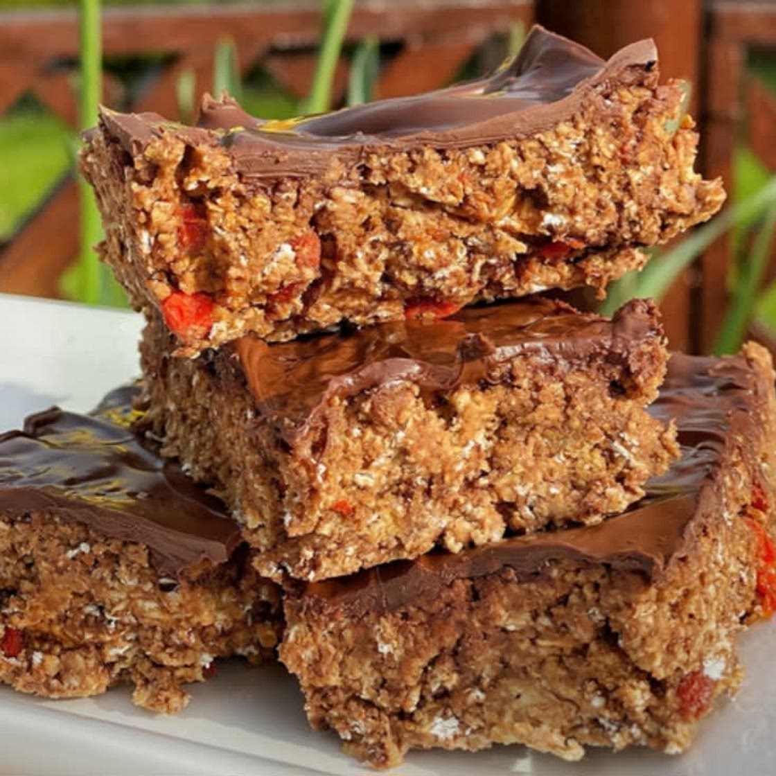 Mint Chocolate Protein Bars