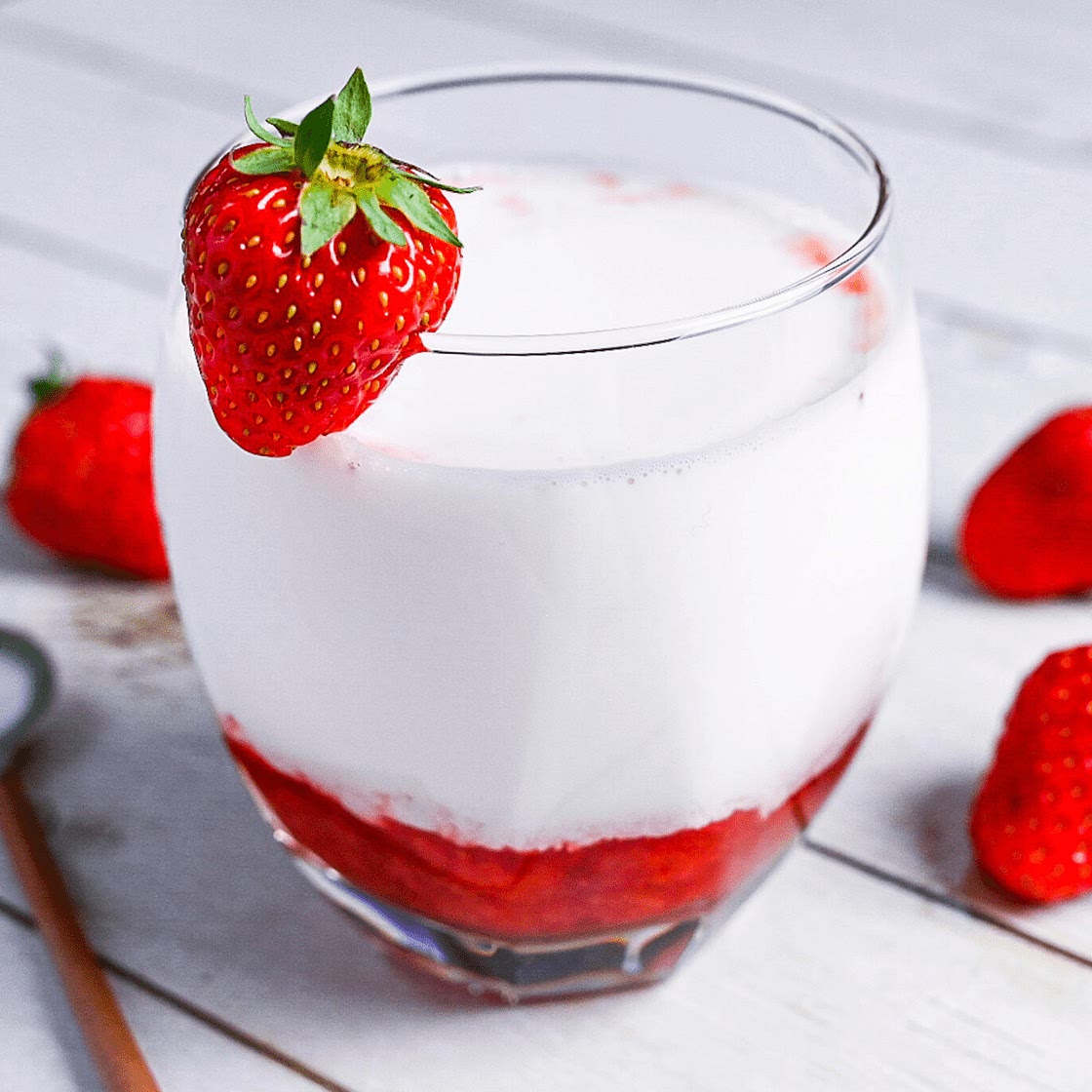 Japanese Strawberry Milk (Ichigo Milk)