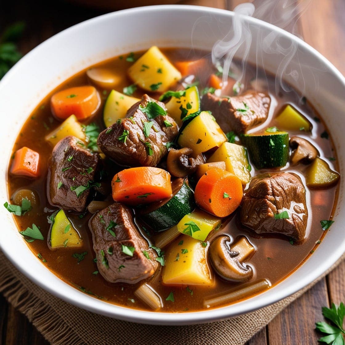 Keto Beef Stew Soup Recipe: Easy and Delicious