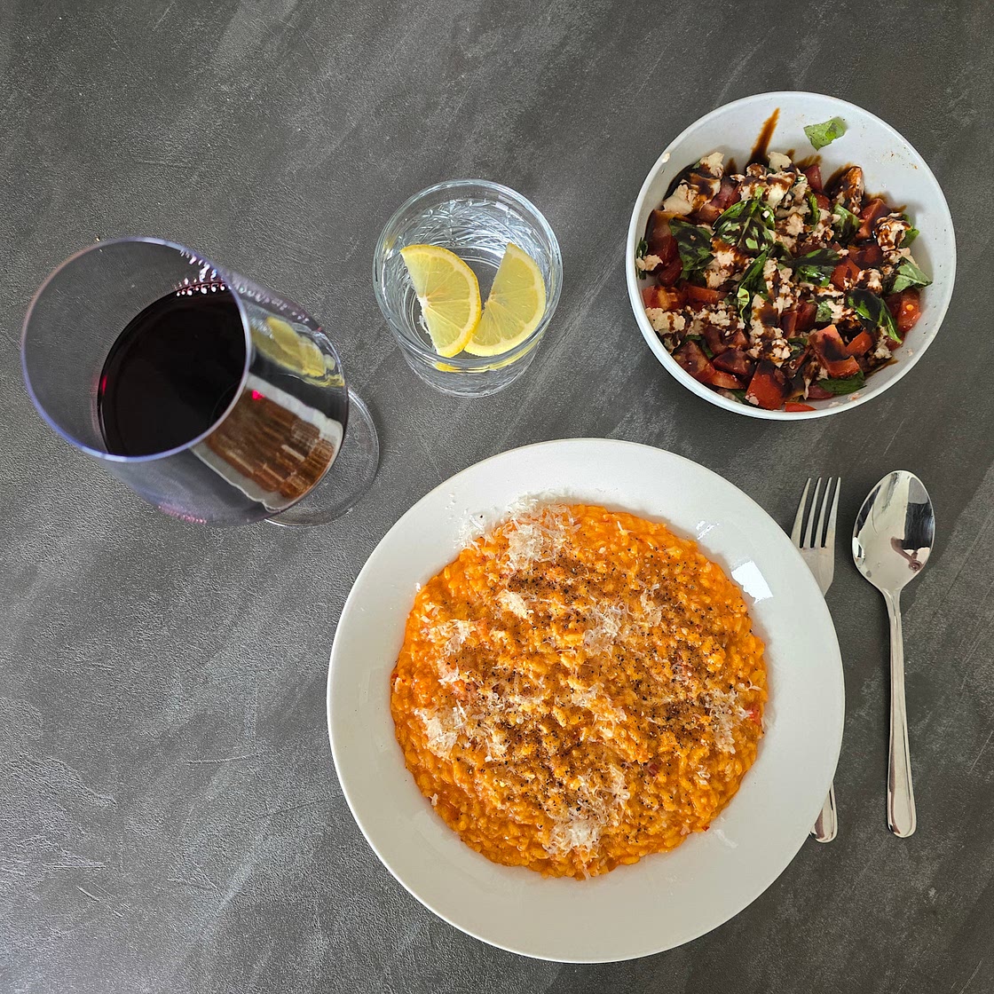 Creamy Nduja Risotto