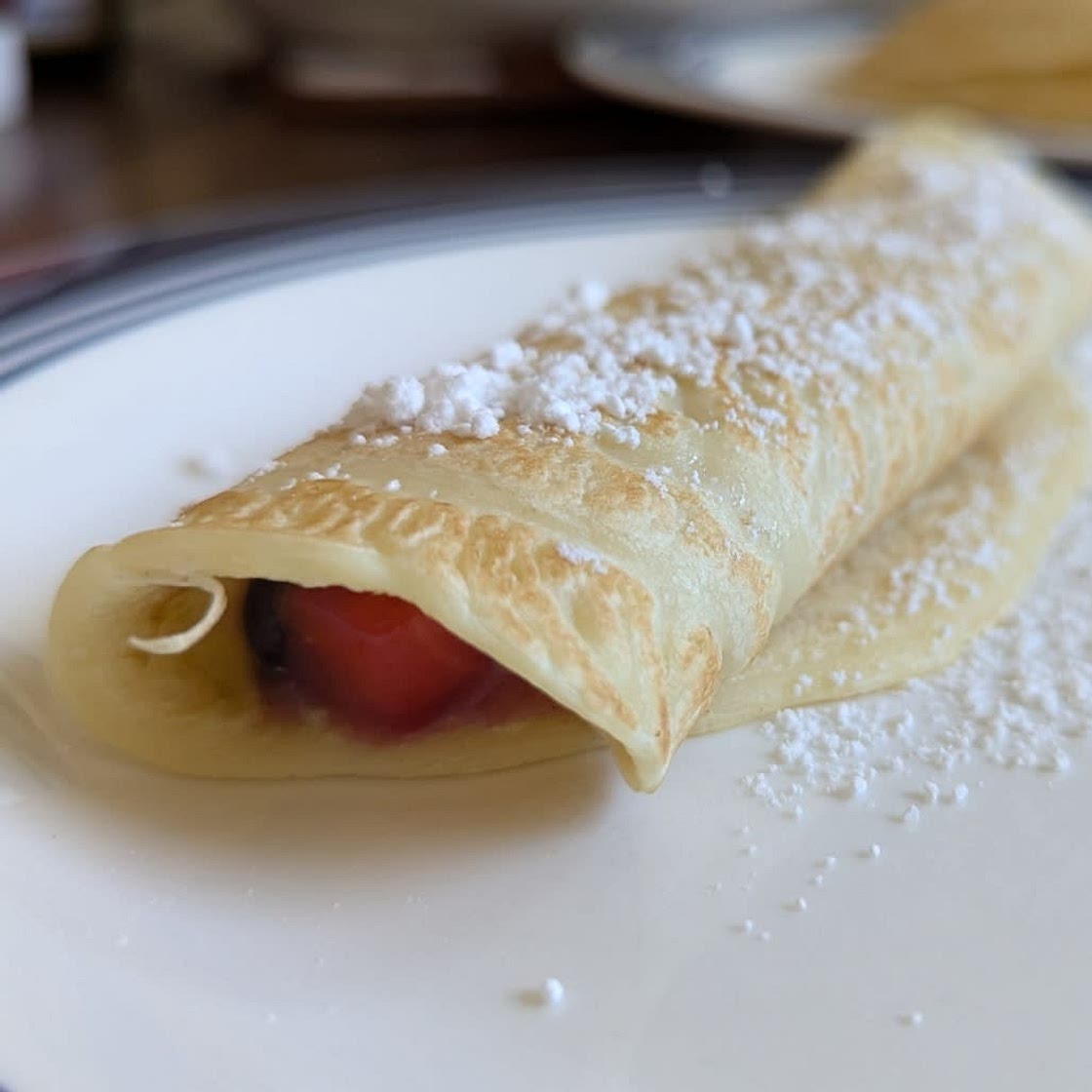 Czech Crepes with Berries and Cream