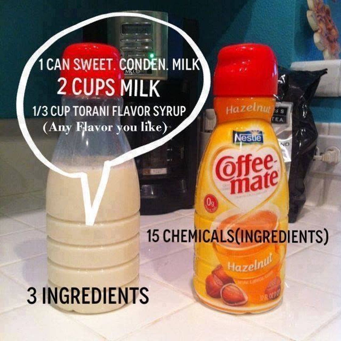 Homemade Coffee Mate