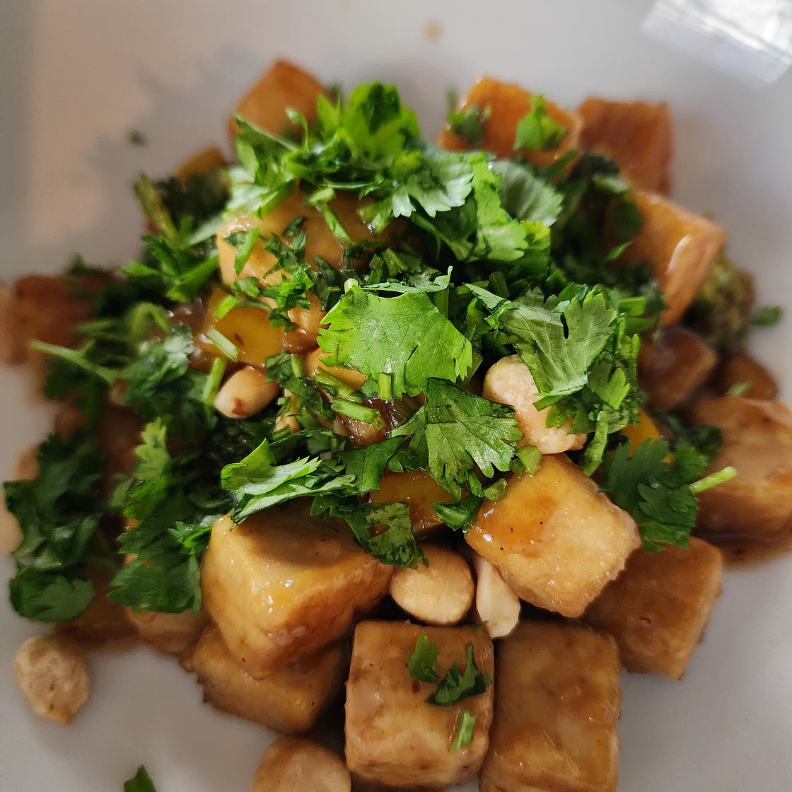 Kung Pao Tofu w/ Broccoli