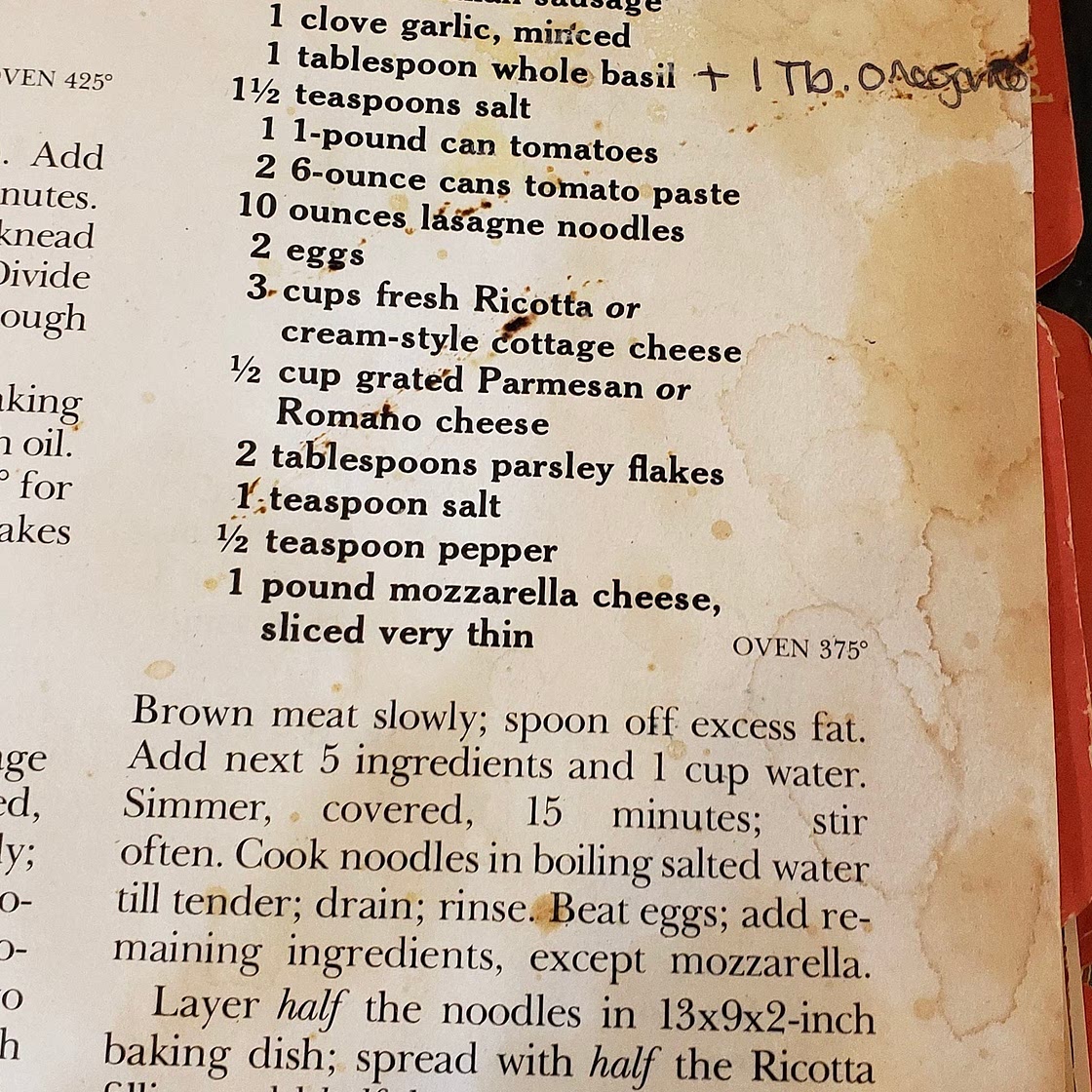 Lasagna 