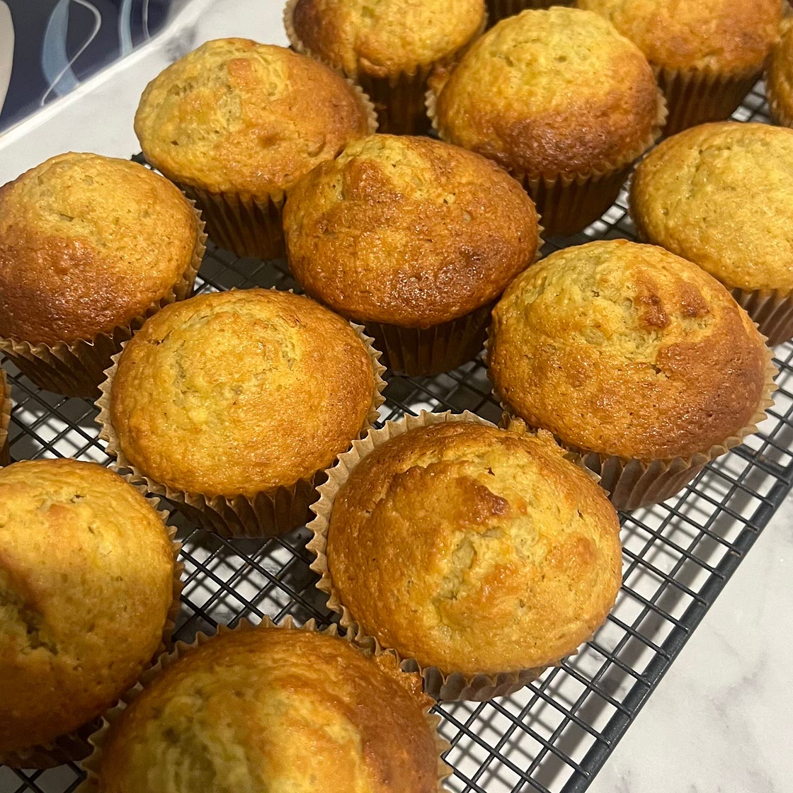 Fast Banana Muffins 