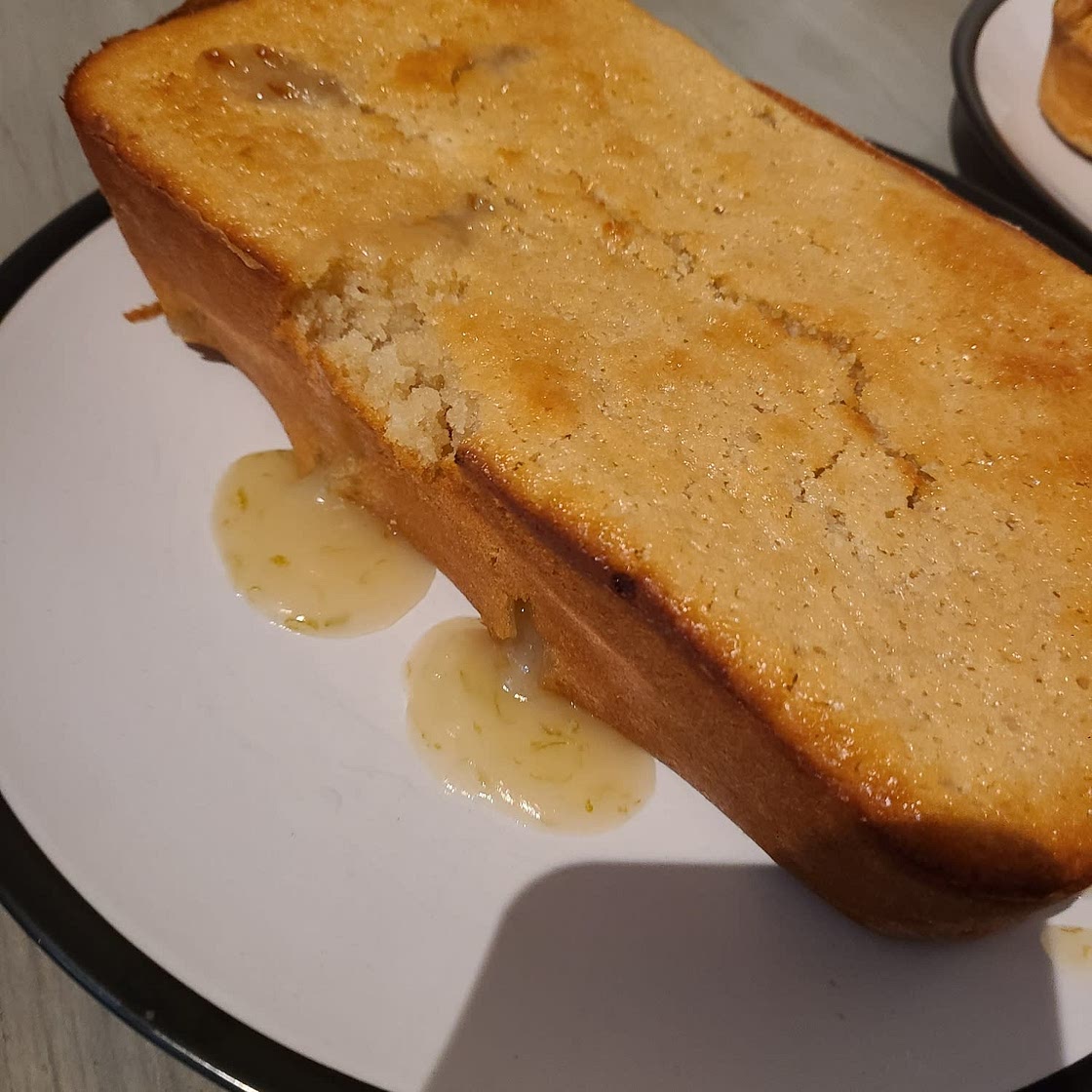 Vegan Lemon Curd Almond Cake