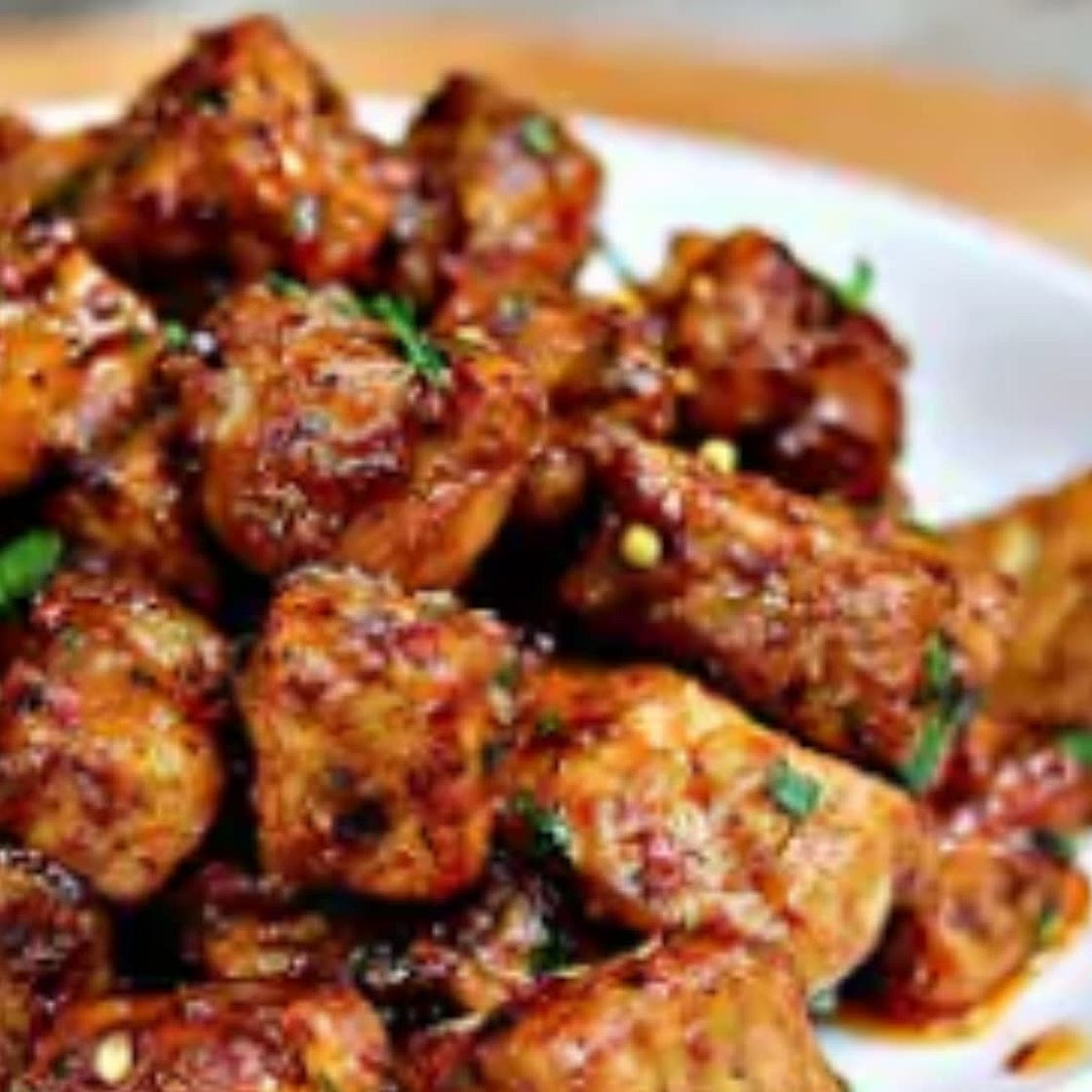 Seasoned Pork Bites