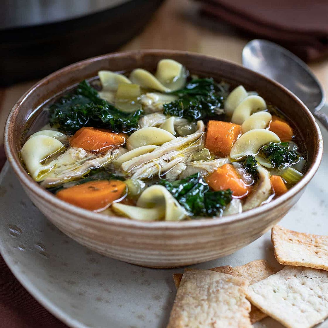 Instant Pot Chicken Noodle Soup Recipe