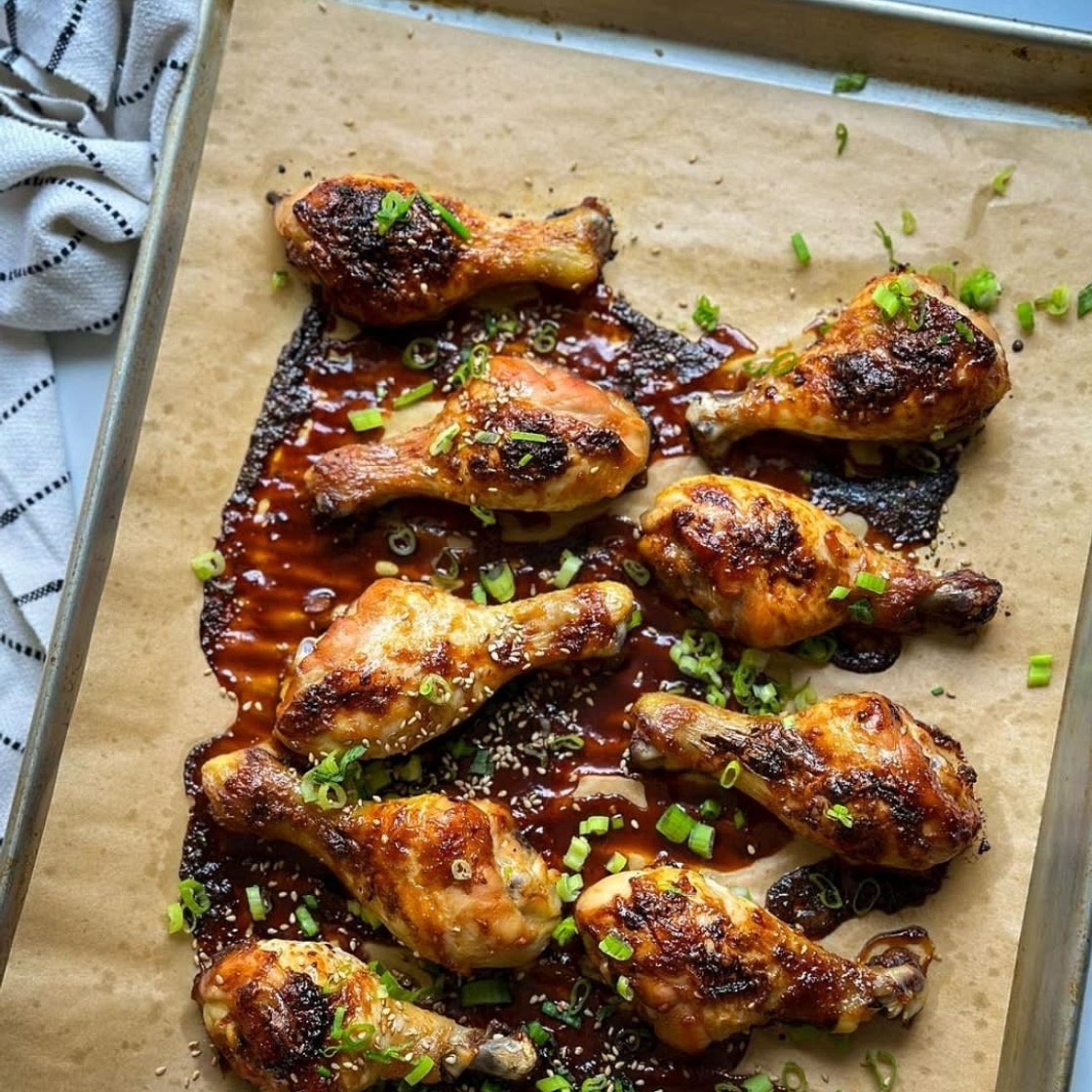 D'licious Caramel Chicken Drumsticks