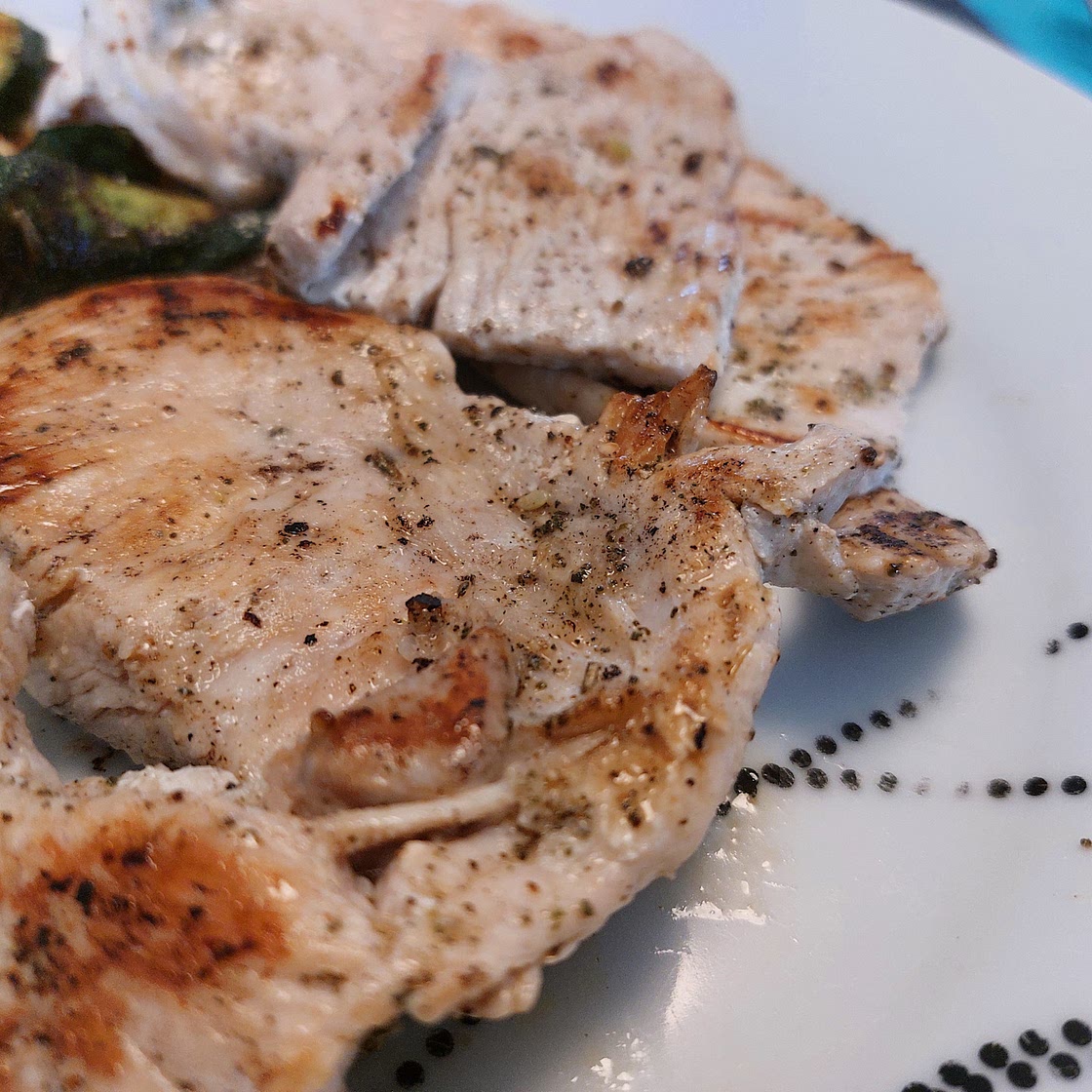Grilled turkey breast