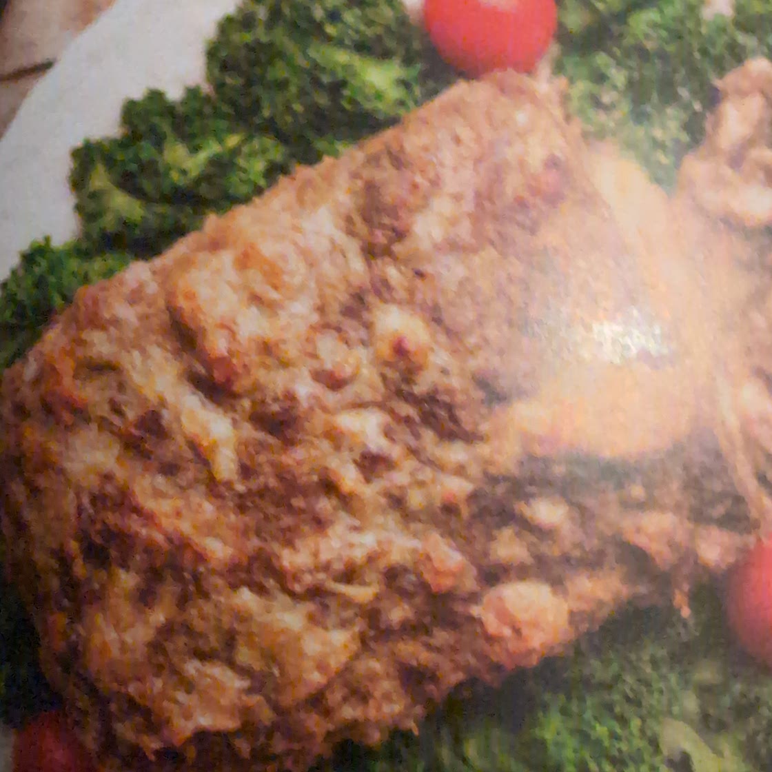 Meatloaf cordon bleu