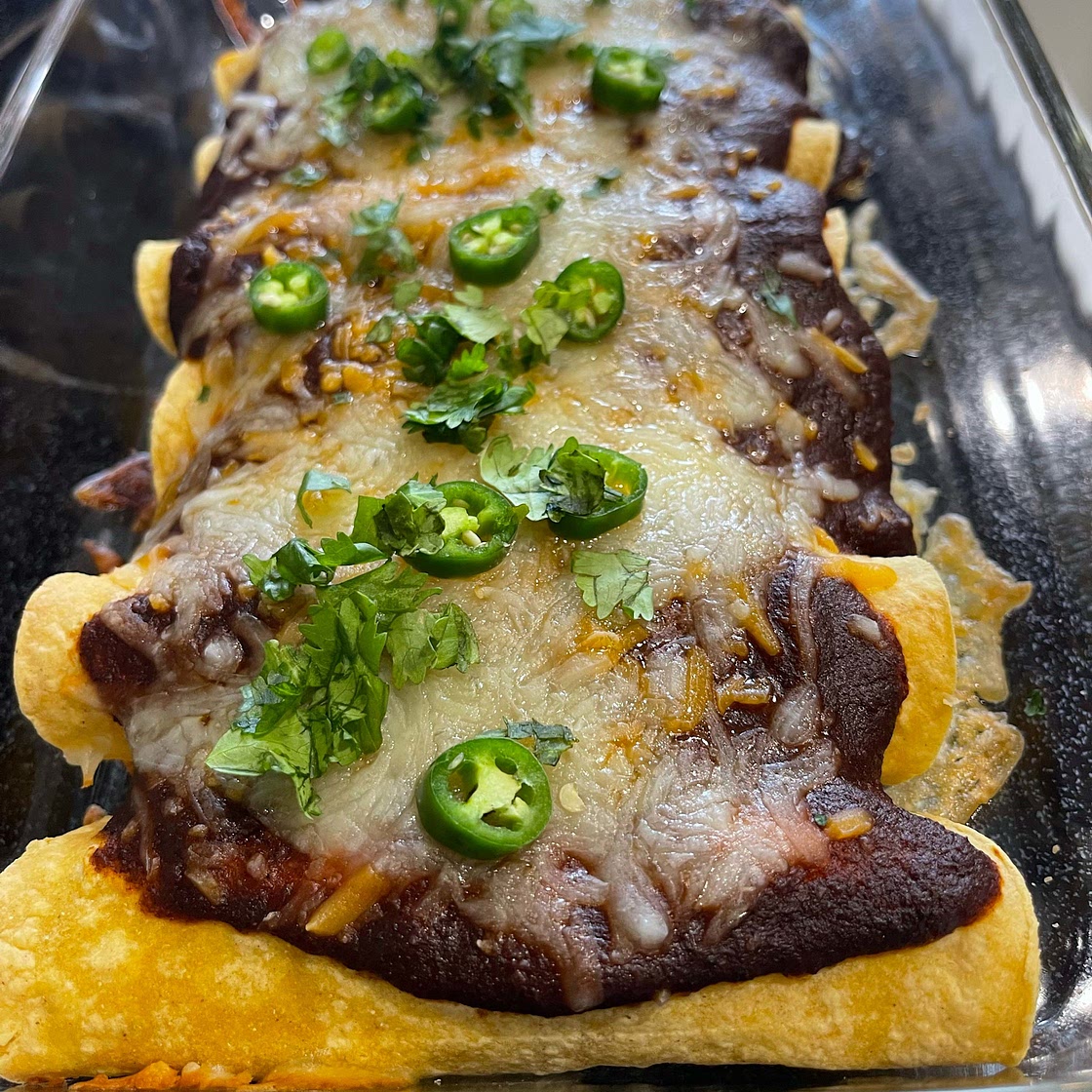 Easy Chicken Enchiladas