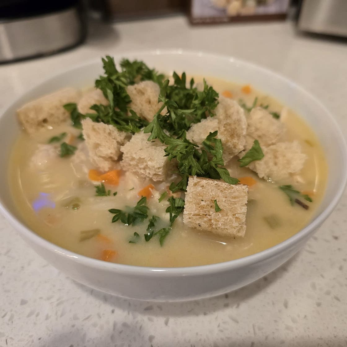 Avgolemono: Greek Lemon Chicken Soup