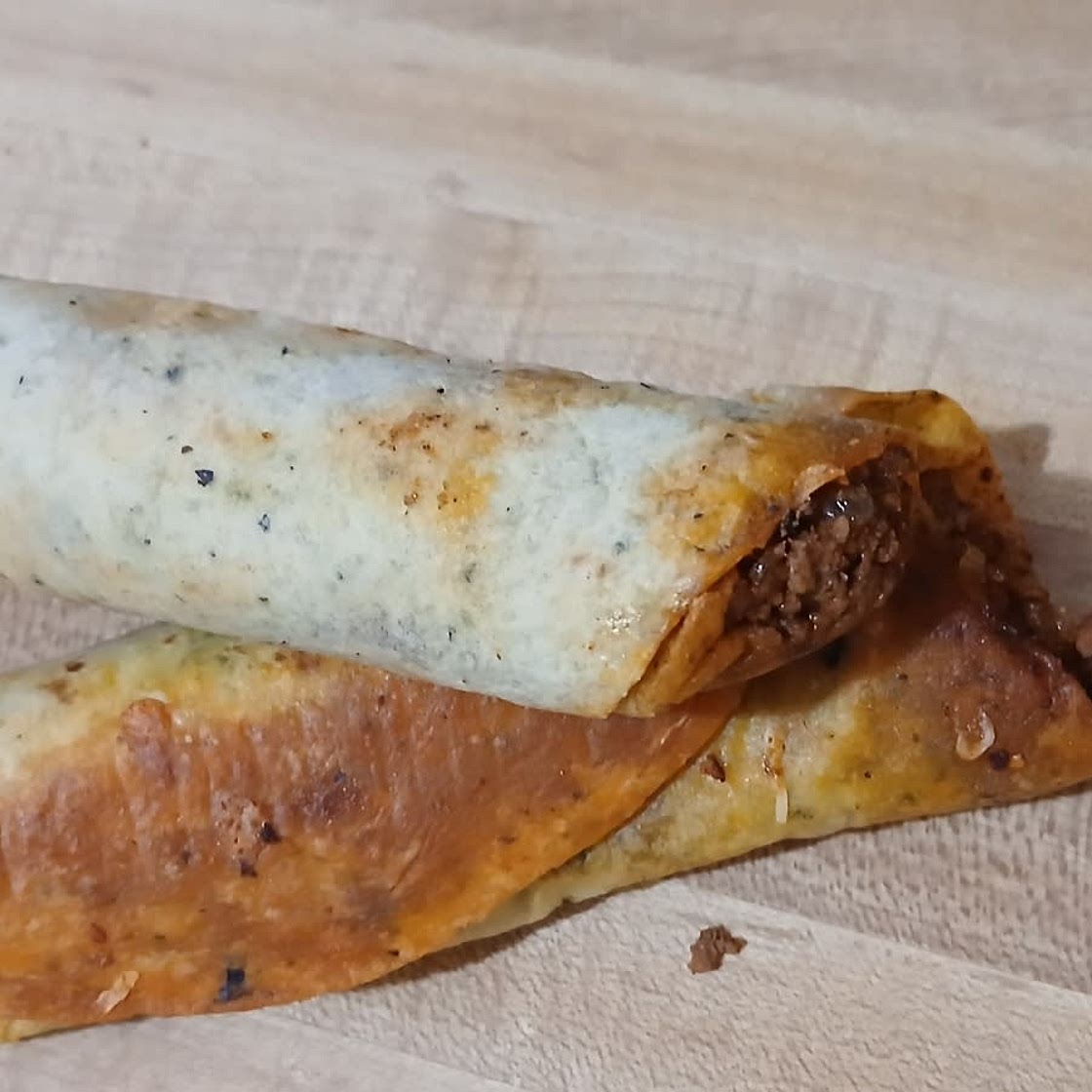 Baked Ground Beef Taquitos