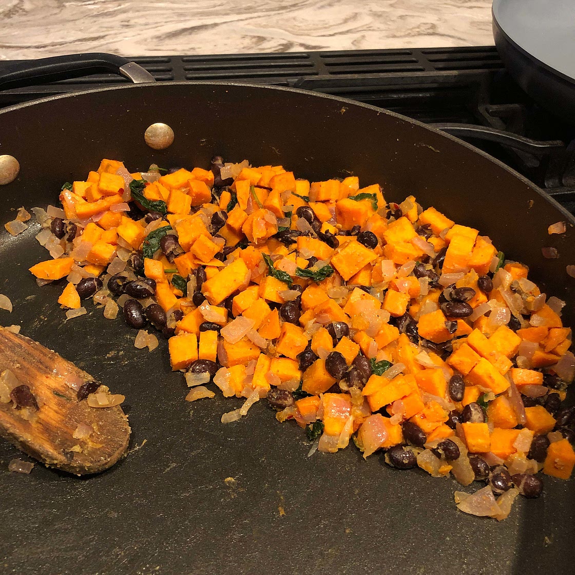 Sweet Potato Black Bean Breakfast Hash