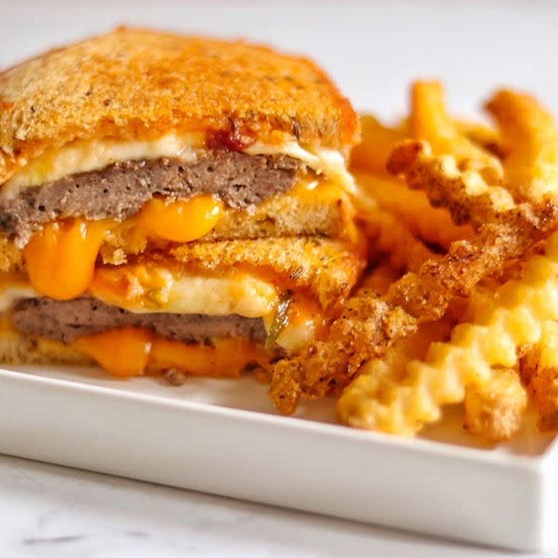 Ultimate Patty Melts with Special Sauce