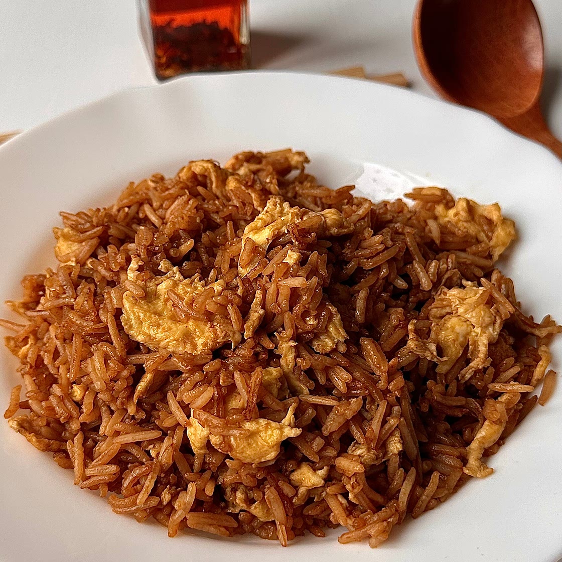 Simple Egg Fried Rice 