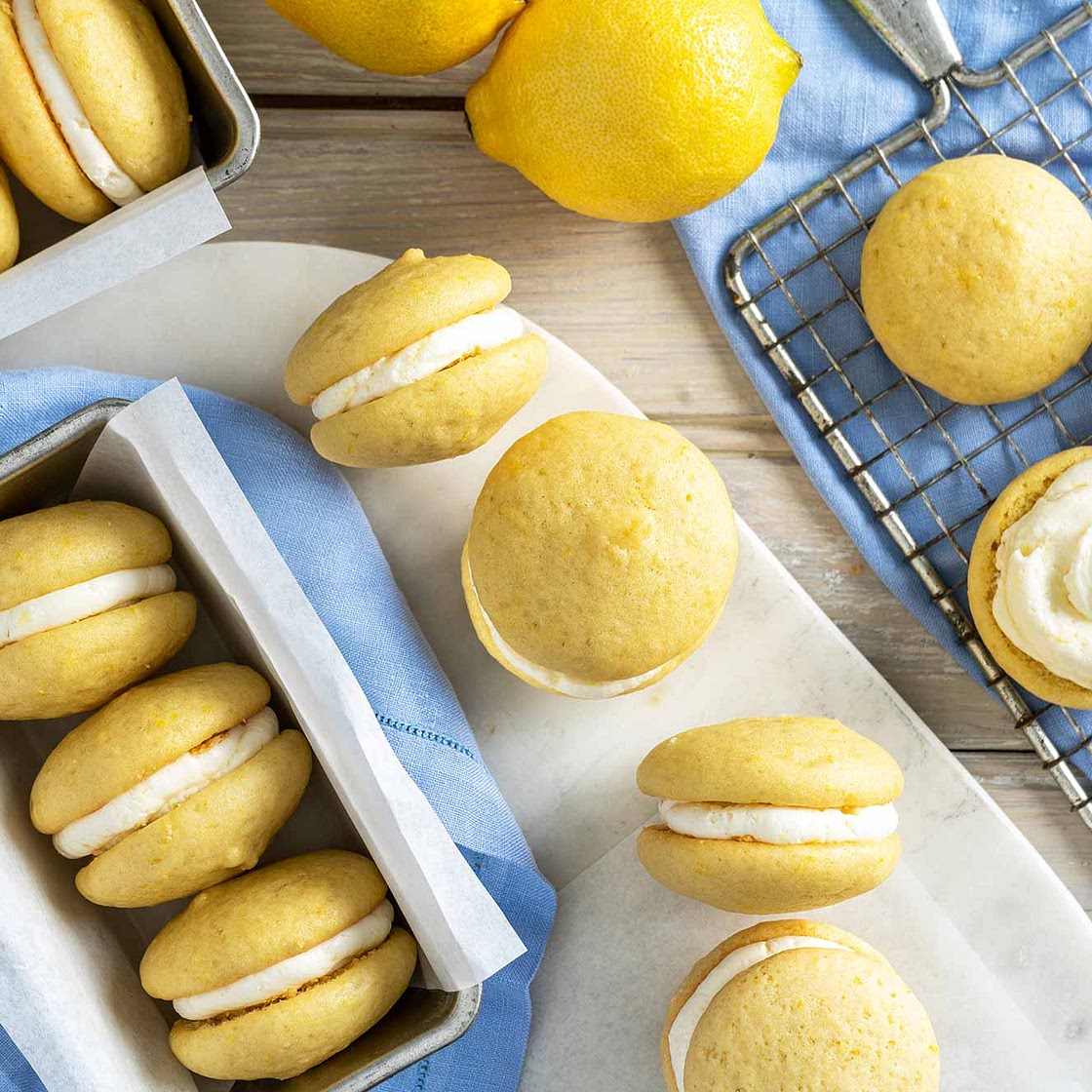 Lemon Whoopie Pies