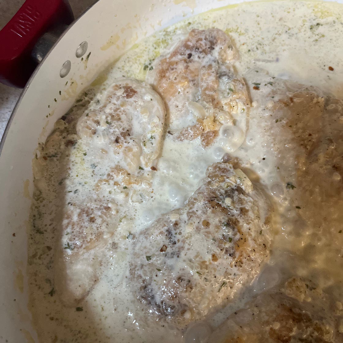 Creamy Garlic Chicken