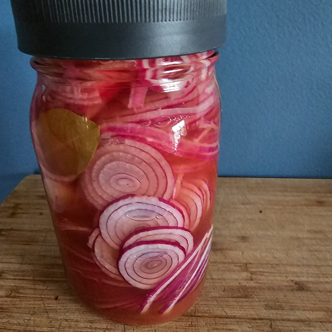 Pickled red onion