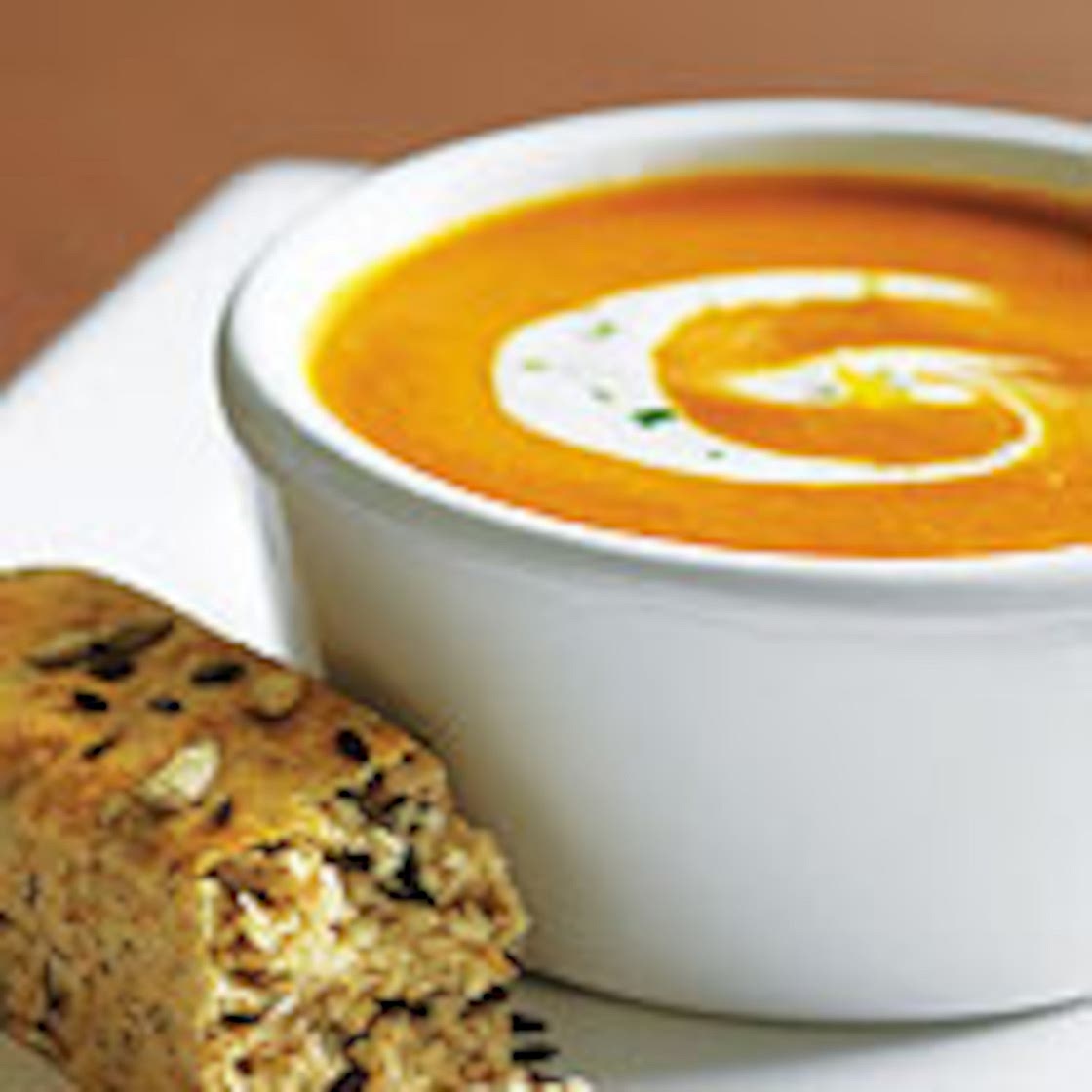 Roasted Red Pepper and Sweet Potato Soup | Canadian Living