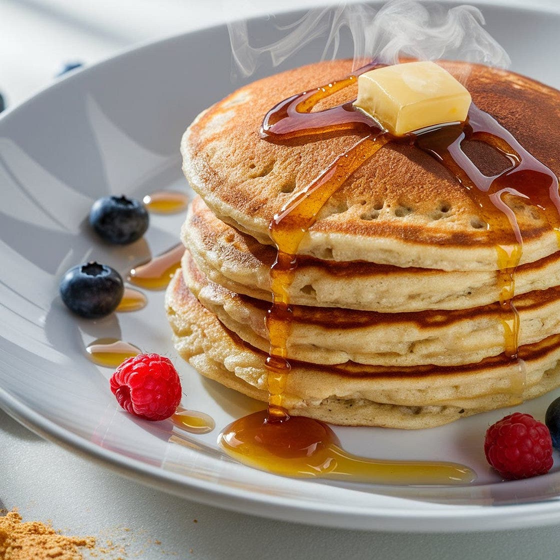 Fluffy Almond Flour Keto Pancakes — Chef Martina Slajerova’s Recipe