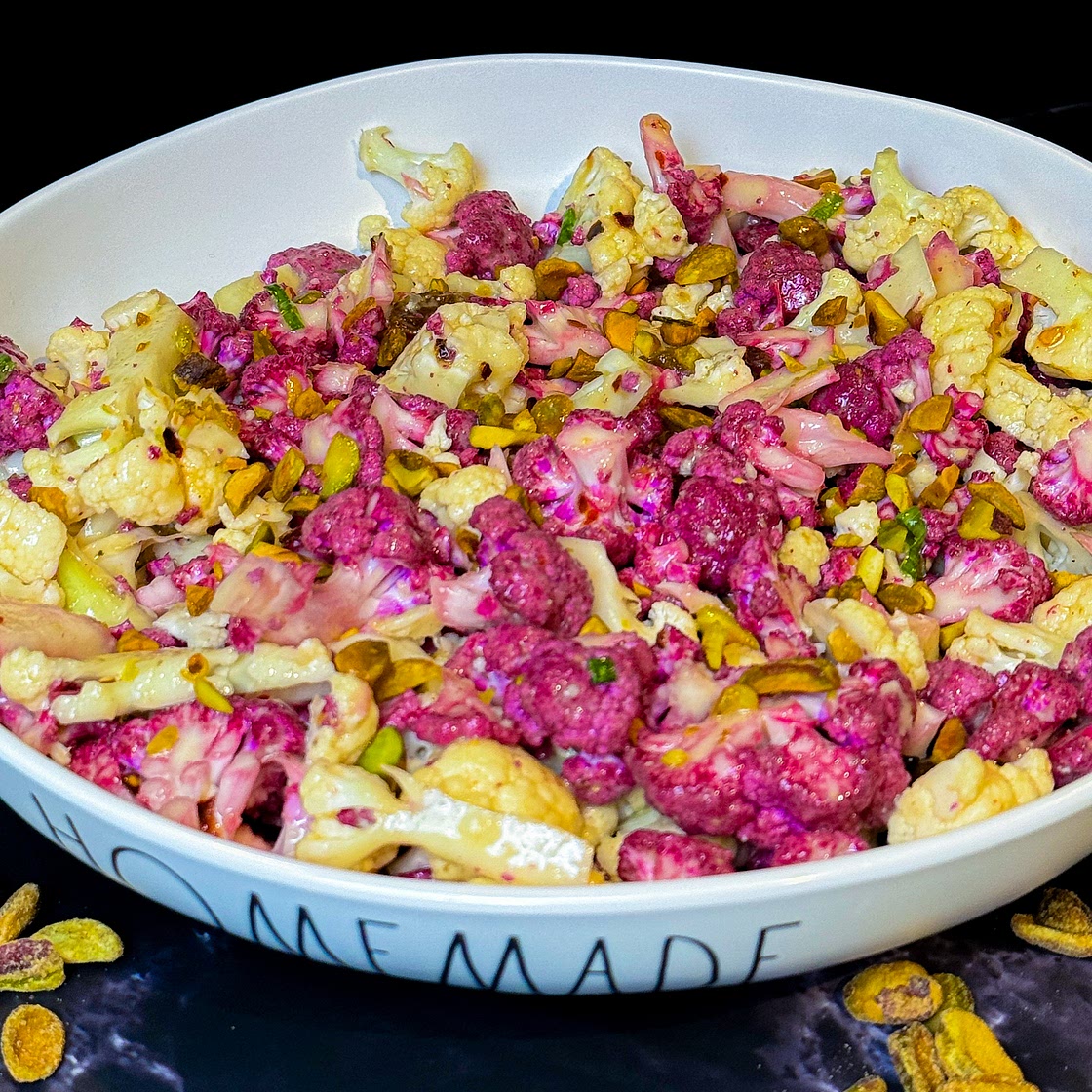 Cauliflower Salad with Champagne Mustard Vinaigrette