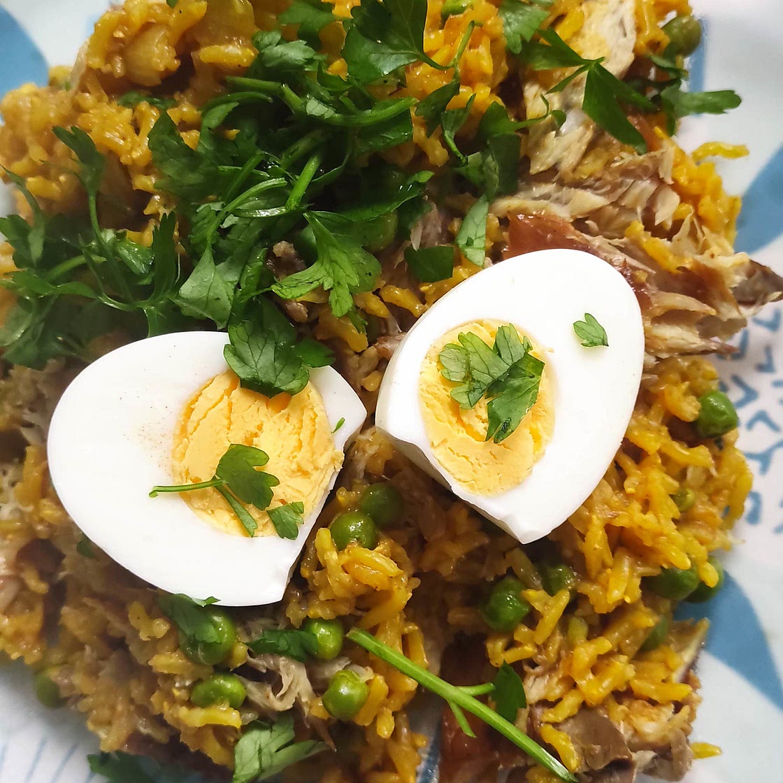 Smoked mackerel kedgeree