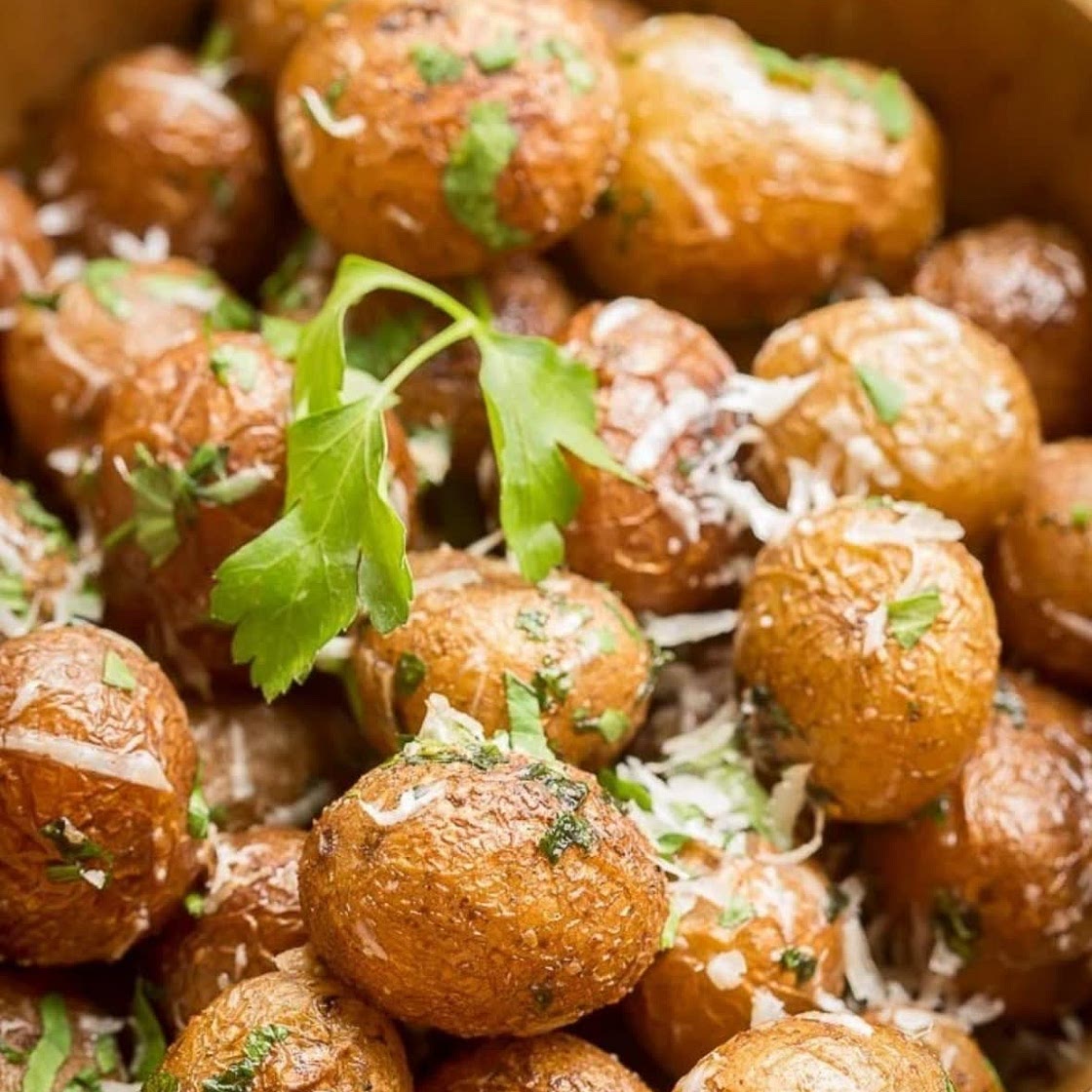 Herb Parmesan Potatoes