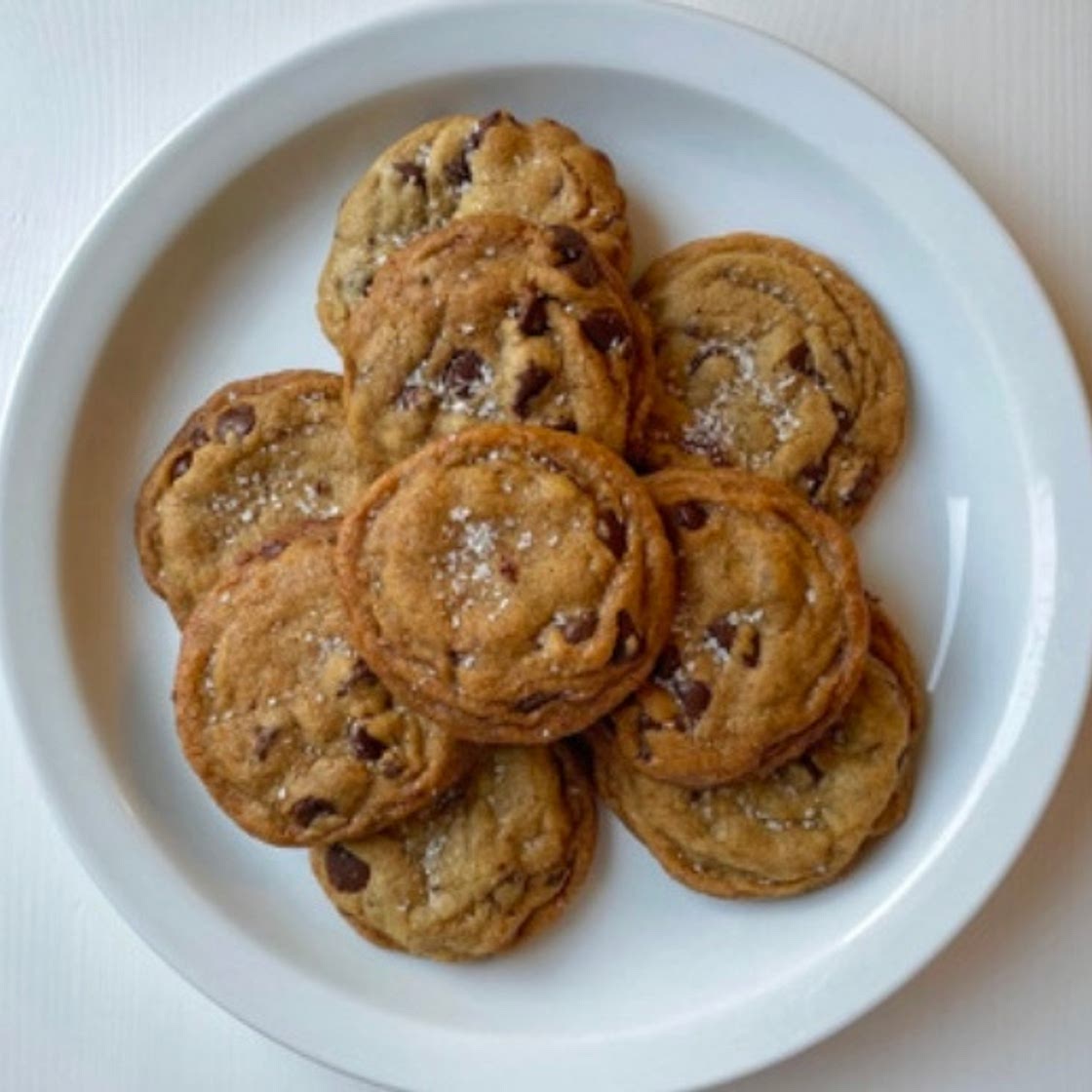Aly’s Brown Butter Sea Salt Chocolate Chip Cookies