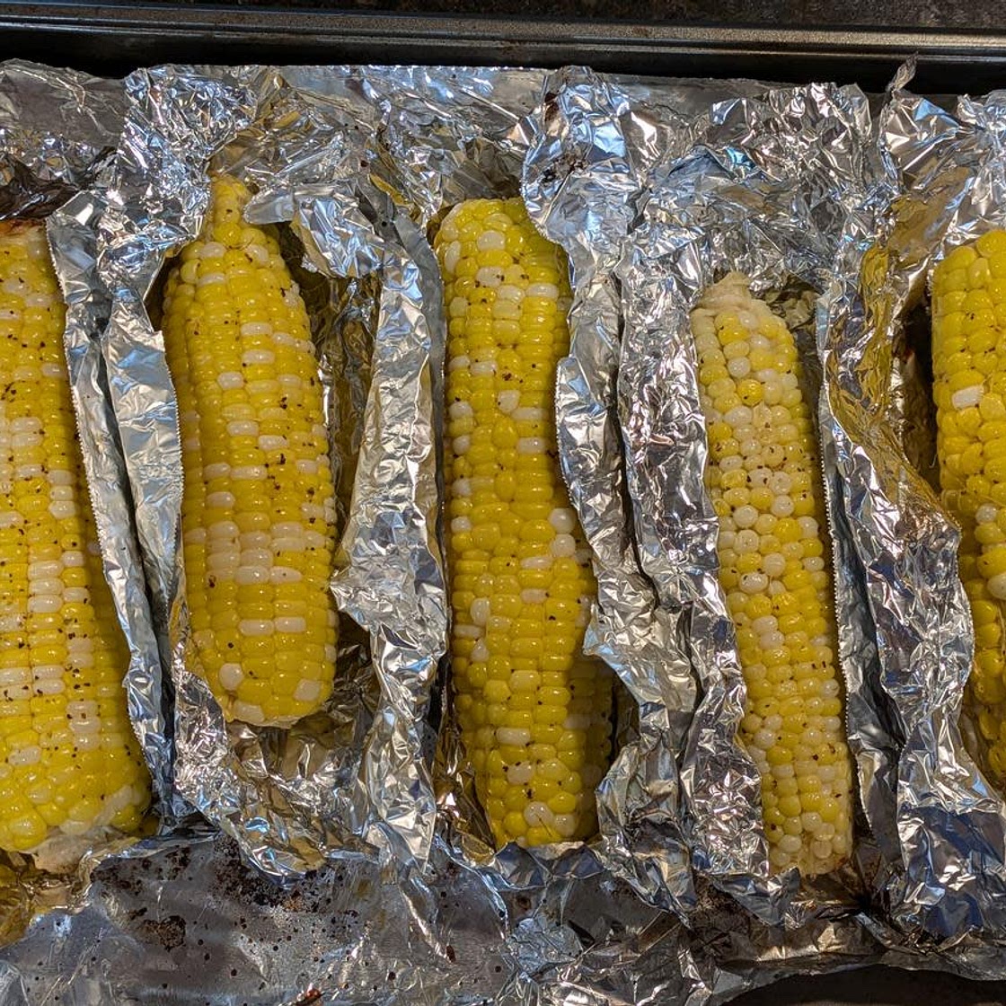 Roasted Corn on the Cob