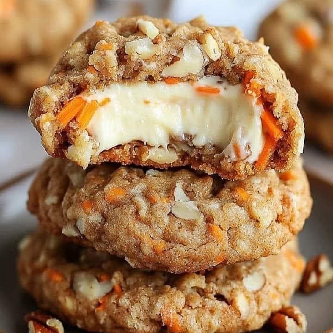 Carrot Cake Cheesecake Cookie