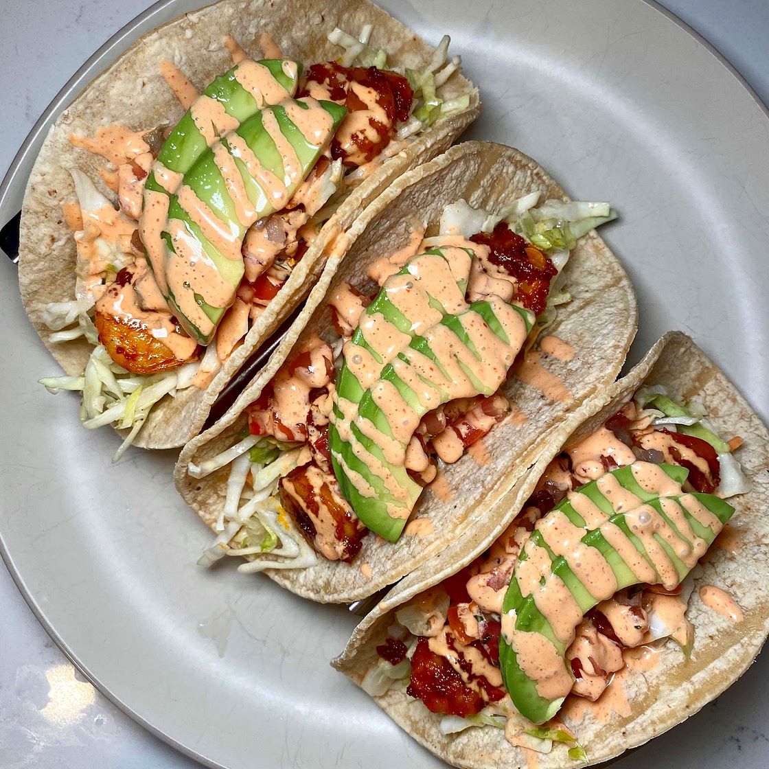 Crunchy Shrimp Tacos