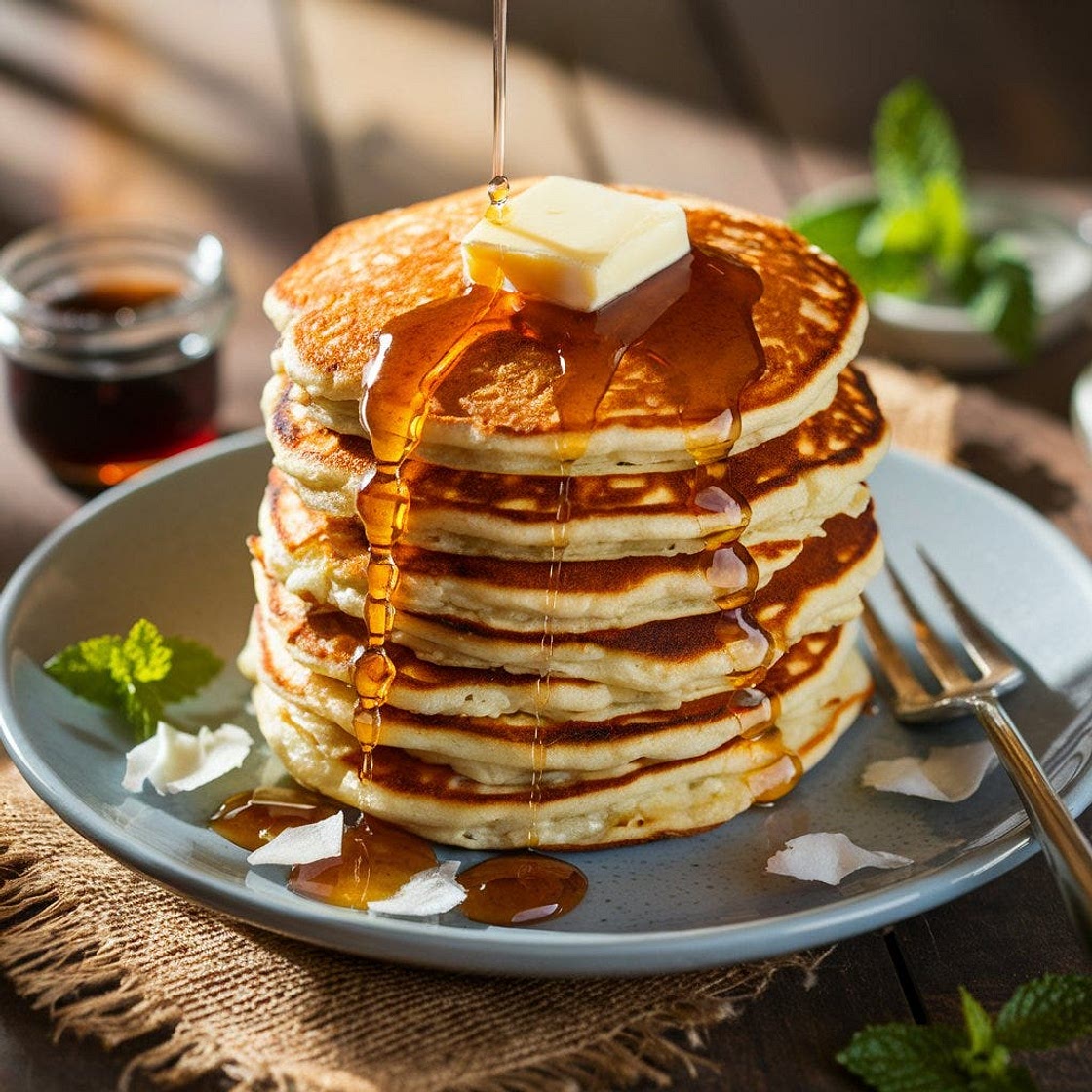 Chef Melissa Sevigny Coconut Flour Keto Pancakes Recipe