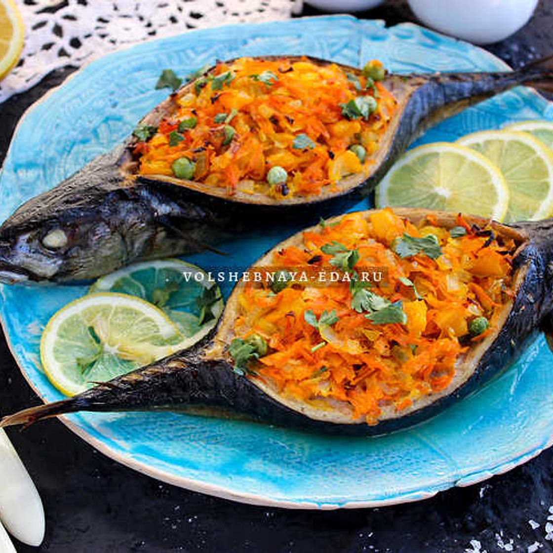 Фаршированная скумбрия