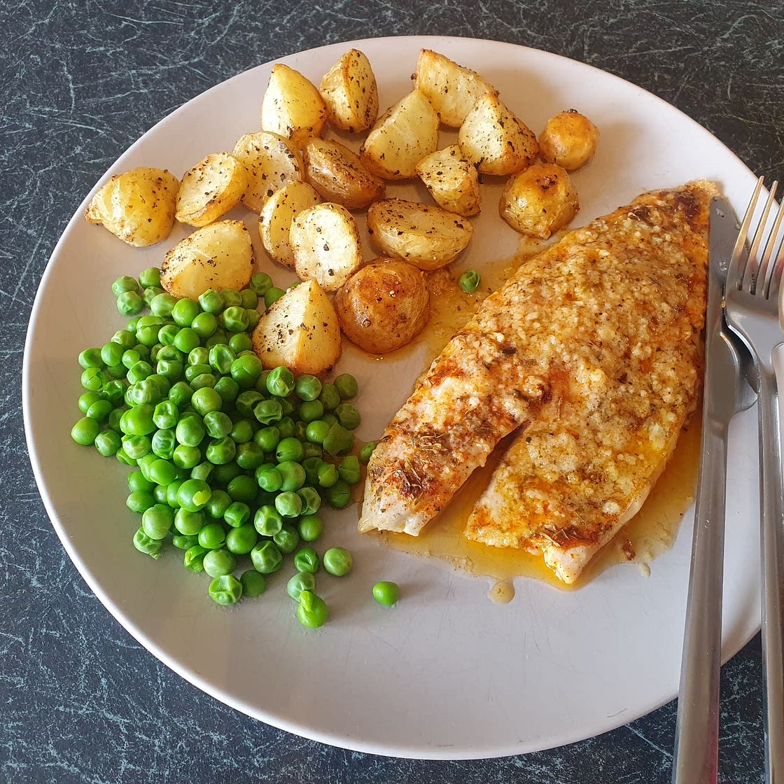 GARLIC BUTTER OVEN BAKED TILAPIA