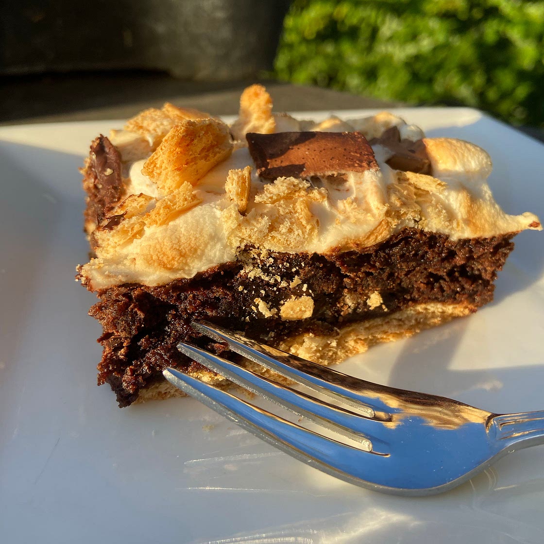 S’mores brownie 