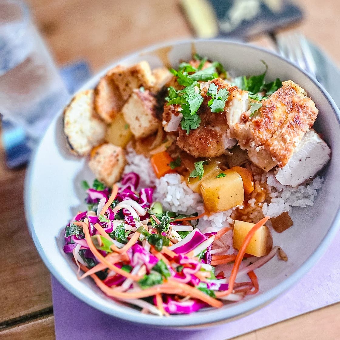 Vegan Tofu Katsu Curry