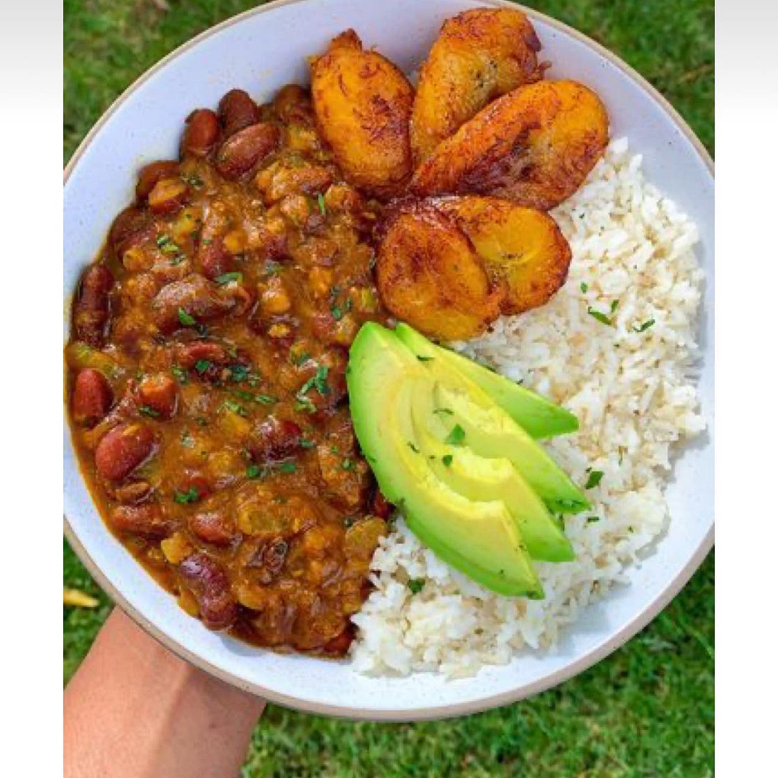 Caribbean inspired Rice Bowl 