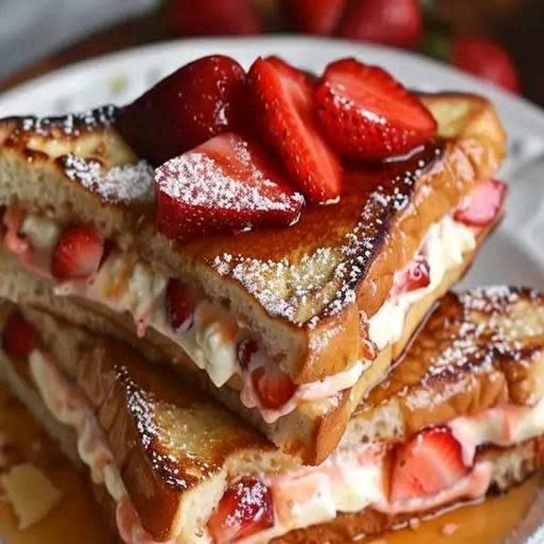 Strawberry Cheesecake French Toast