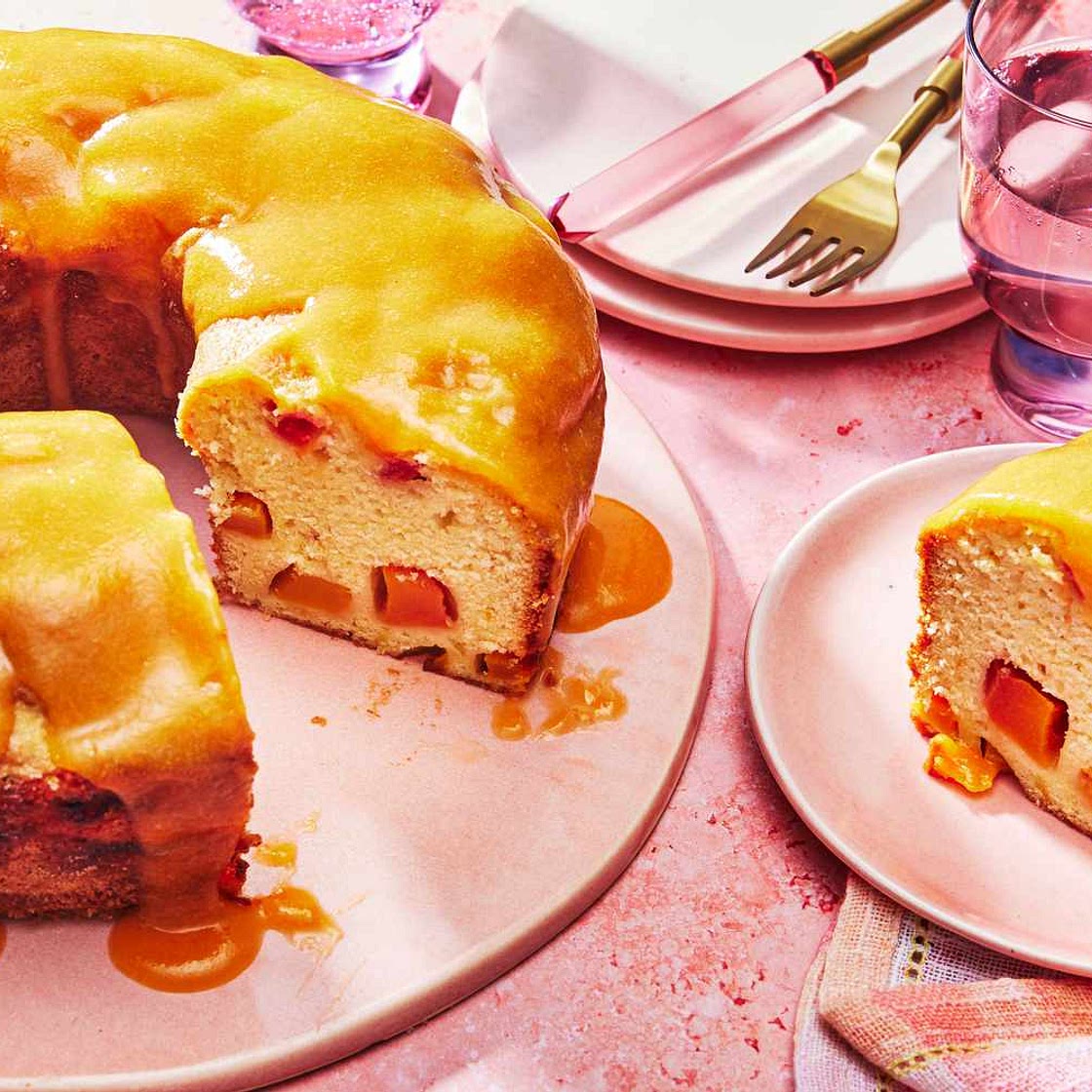 McLeod Farms' Fresh Peach Pound Cake