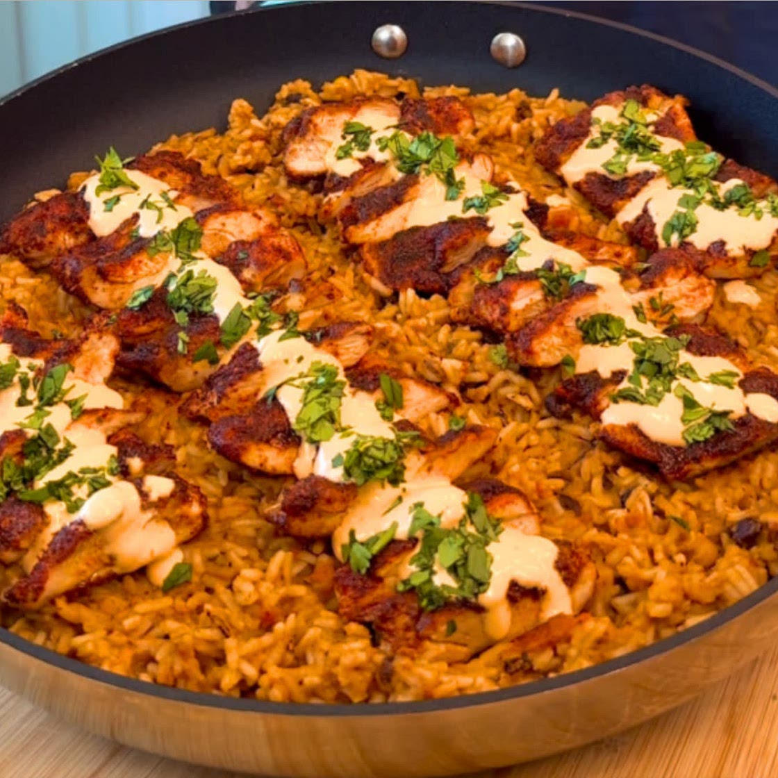 Creamy Southwestern Chicken and Rice