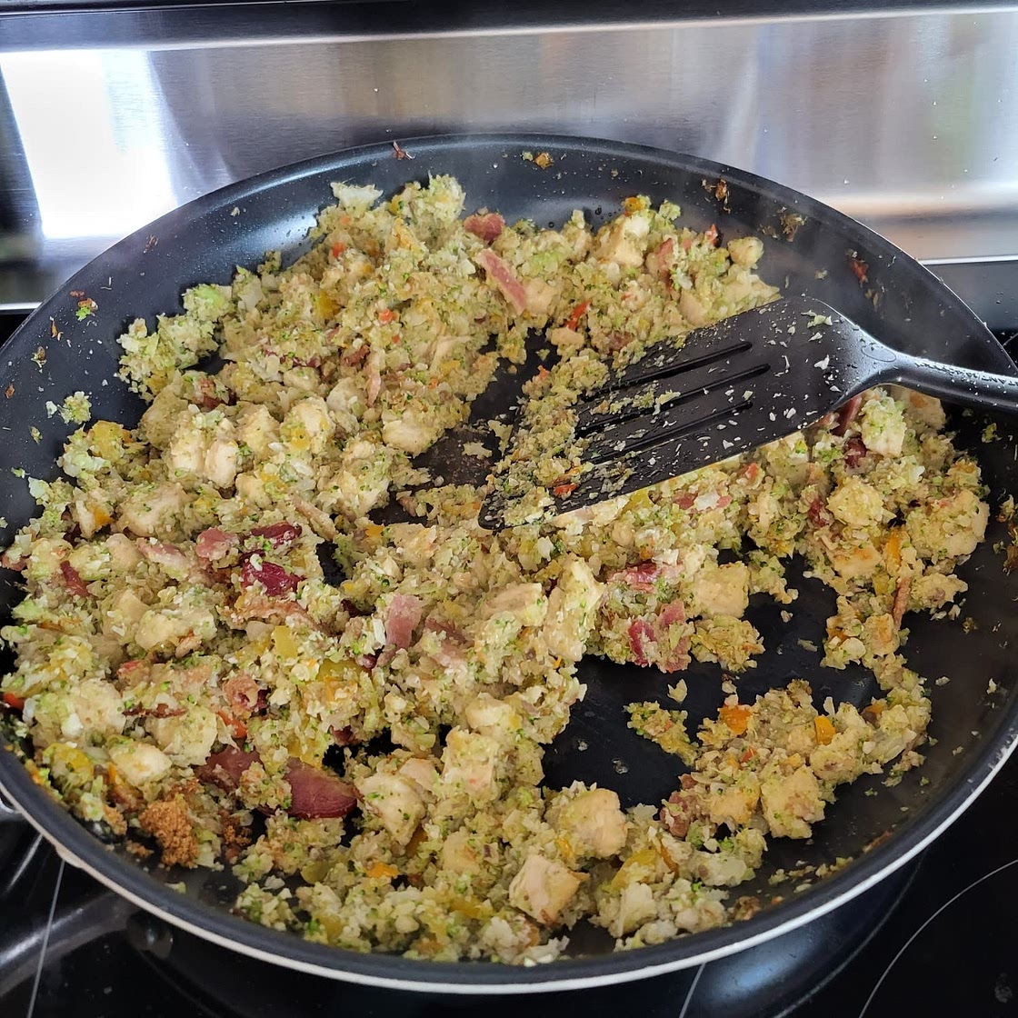 Breakfast Fried Cauliflower Rice