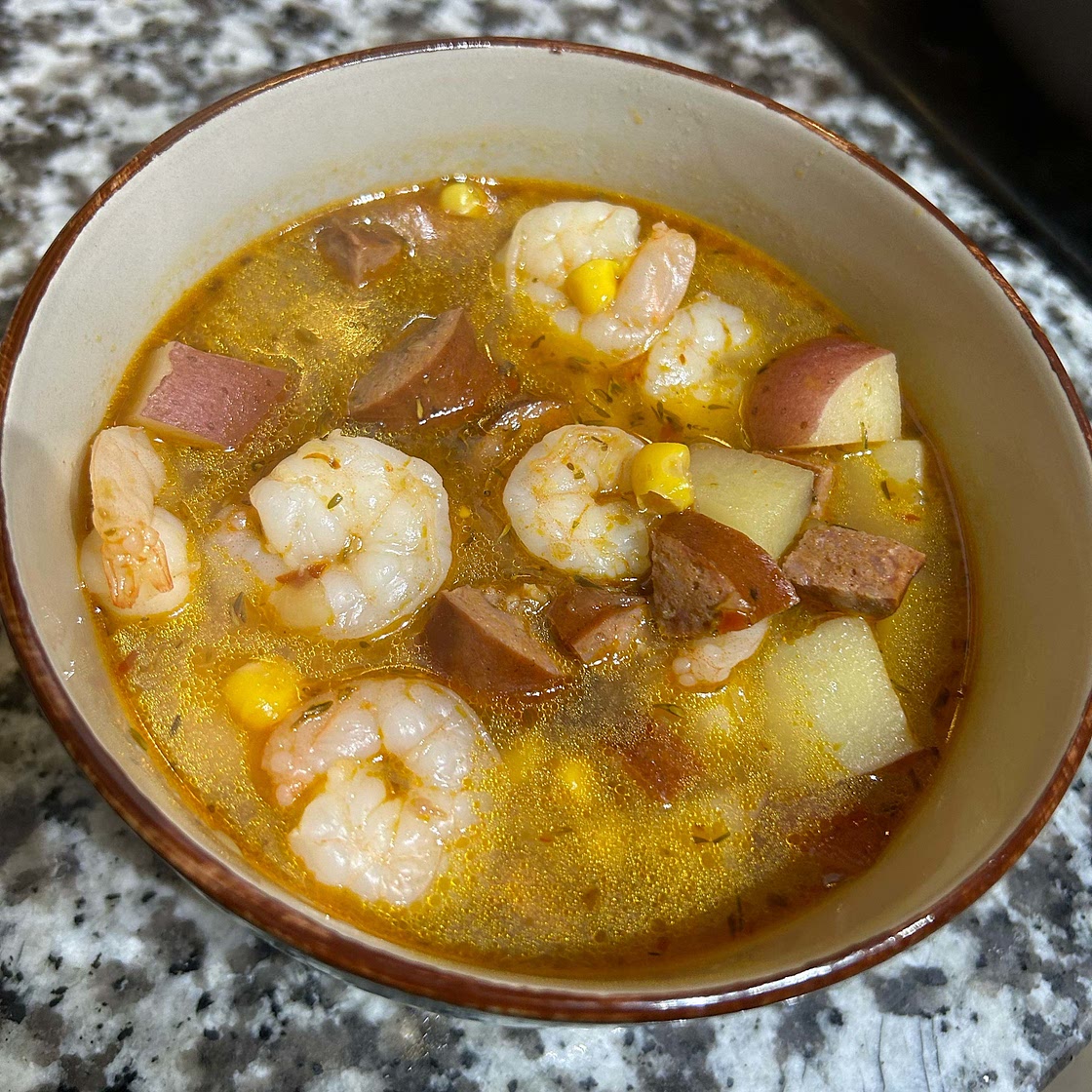 Cajun Shrimp Boil Soup